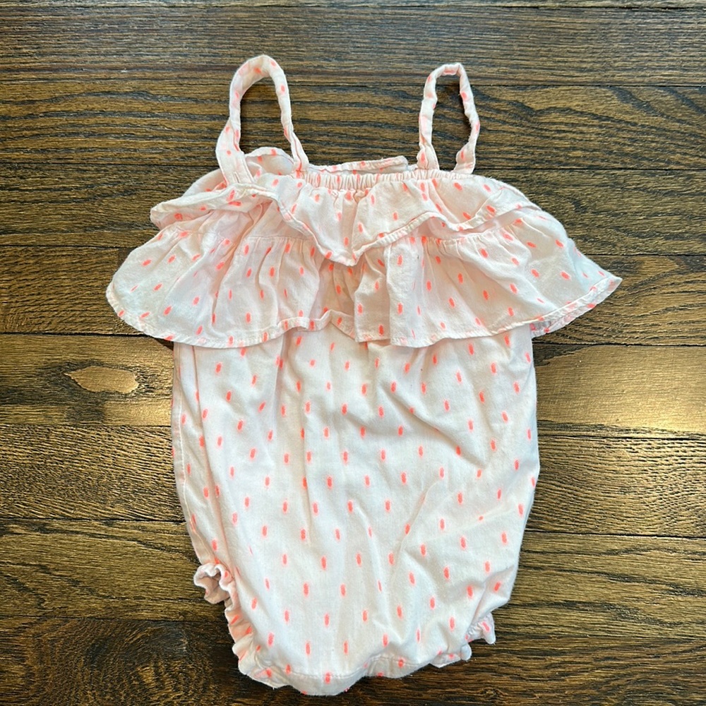 Janie and Jack Romper : size 6-12 months